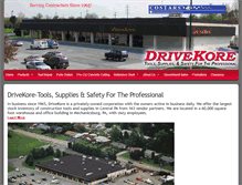 Tablet Screenshot of drivekore.com
